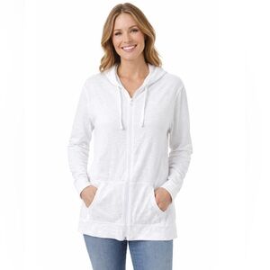 Just My Size White Hoodie